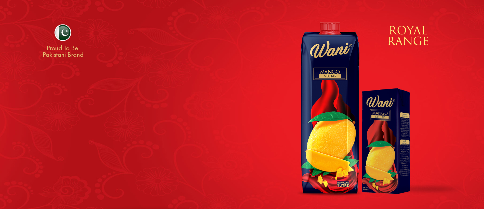 Wani NECTAR Mango carton